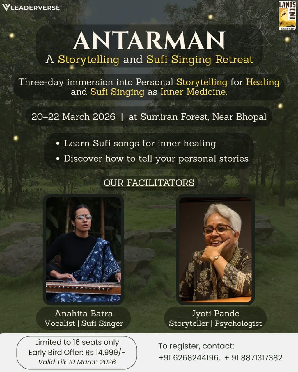 ANTARMAN — A Storytelling and Sufi Singing Retreat